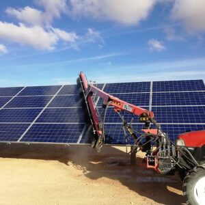 Truck Mounted Solar Panel Cleaning